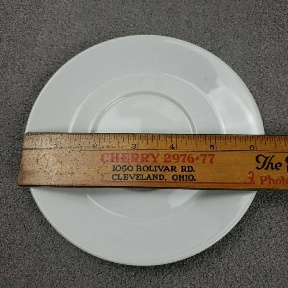 IPA Hard Porcelain Replacement Saucers 6.5